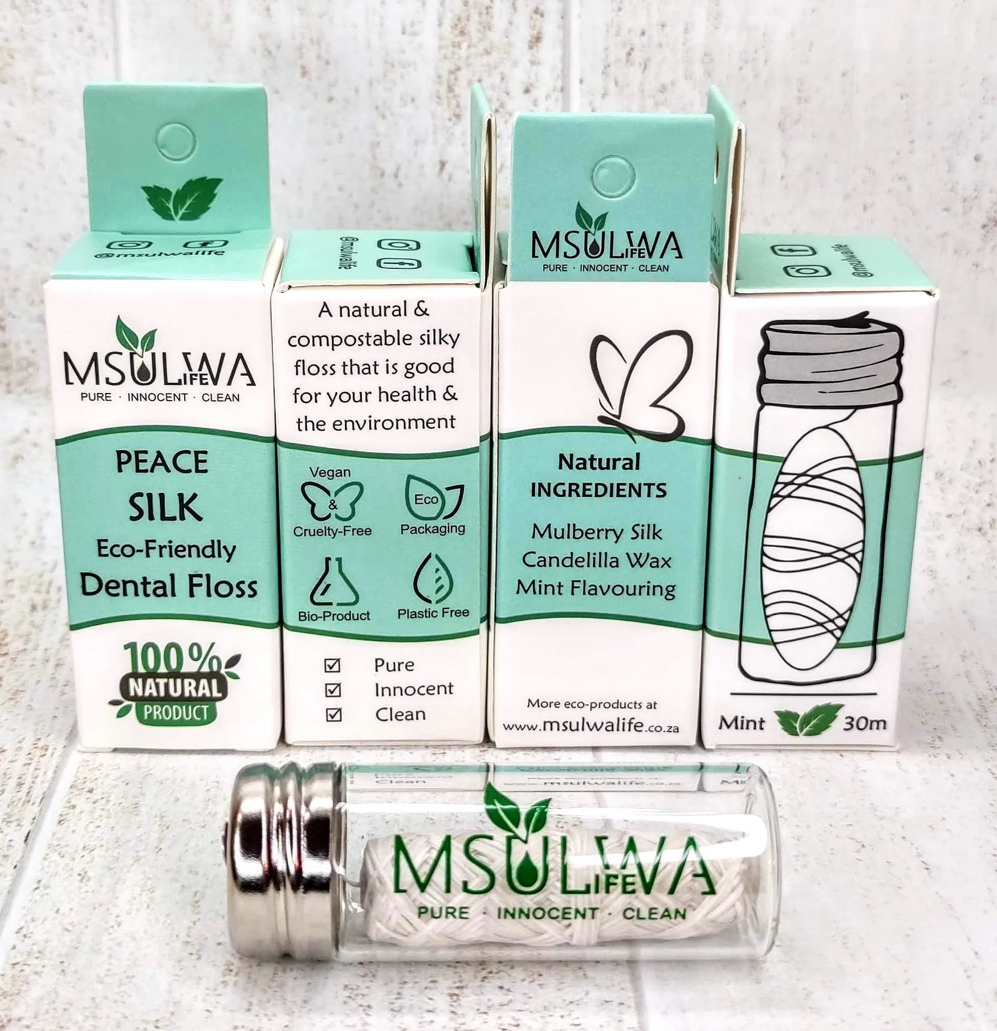 Dental Floss (Natural, Eco & Vegan-Friendly)