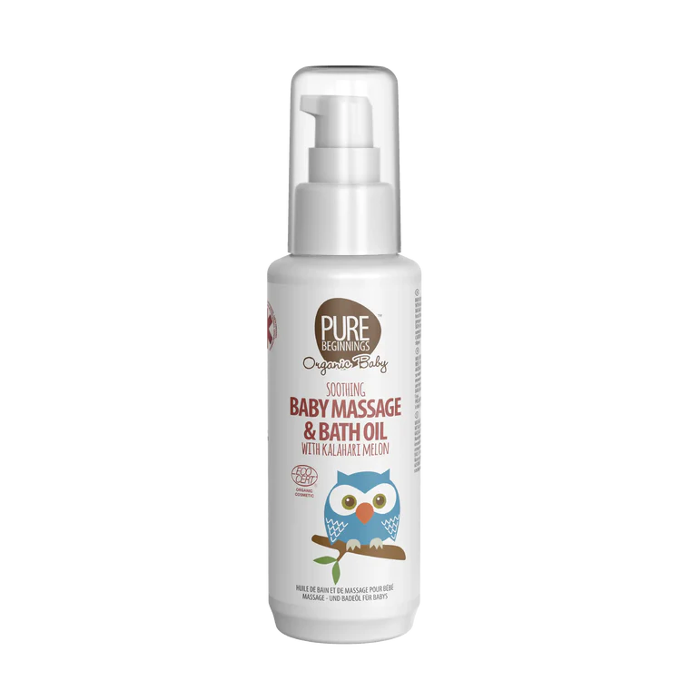 SOOTHING BABY MASSAGE & BATH OIL WITH KALAHARI MELON