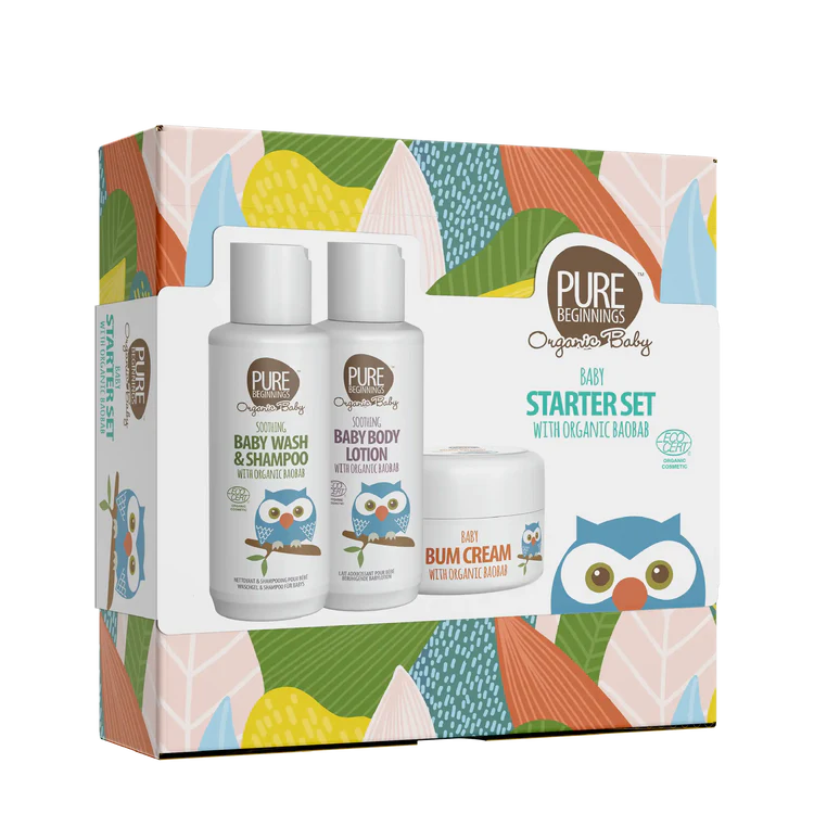 SOOTHING BABY STARTER SET WITH ORGANIC BAOBAB
